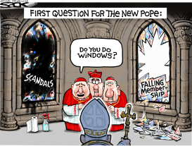 NEW POPE by Steve Sack