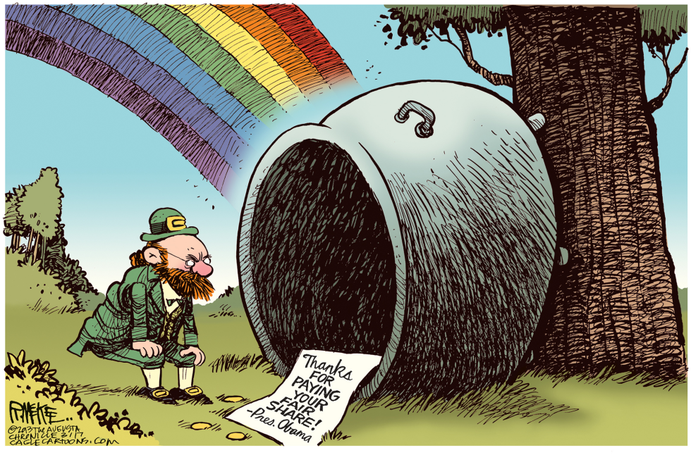  ST PATRICK'S DAY by Rick McKee