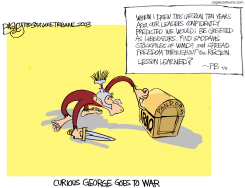 IRAQ LESSON by Pat Bagley