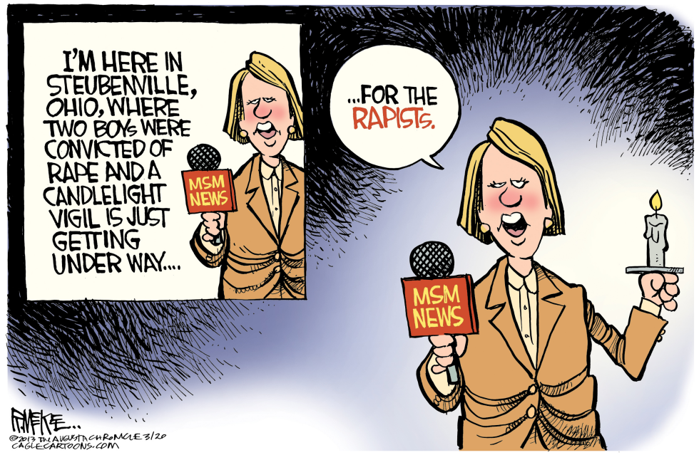  RAPE VIGIL by Rick McKee