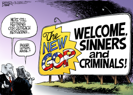 REPUBLICAN REBRANDING by Nate Beeler