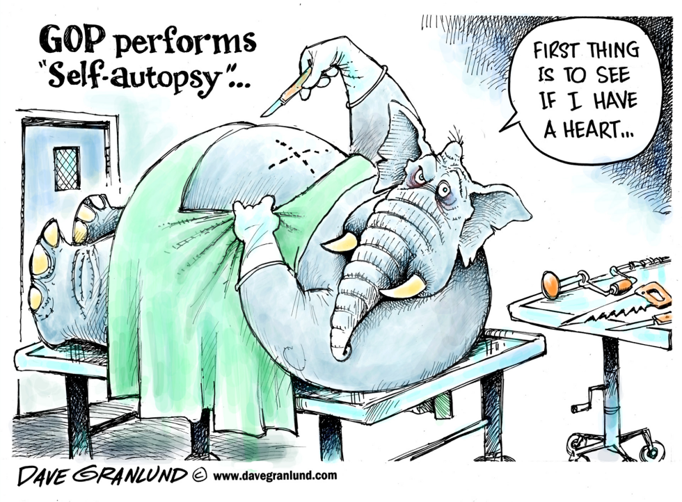  GOP SELF-AUTOPSY by Dave Granlund