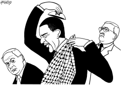 OBAMA IN ISRAEL by Rainer Hachfeld