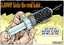 LOCAL-CA LOS ANGELES KICKS COAL HABIT by Wolverton