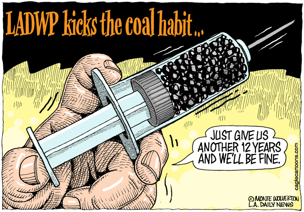  LOCAL-CA LOS ANGELES KICKS COAL HABIT by Wolverton