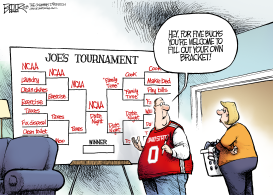 PERSONAL BRACKET by Nate Beeler