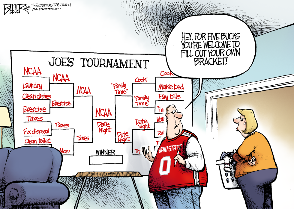  PERSONAL BRACKET by Nate Beeler