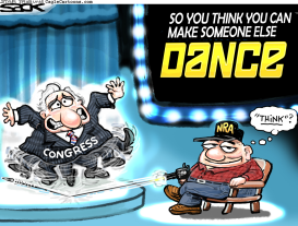 NRA CONGRESS DANCE by Steve Sack