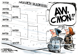 WINTER MARCH MADNESS by Jeff Koterba