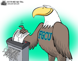 FGCU SHREDS THE BRACKETS by Jeff Parker