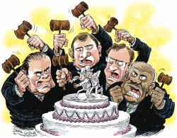 DERECHOS DE LOS GAYS Y LA SUPREMA CORTE by Daryl Cagle