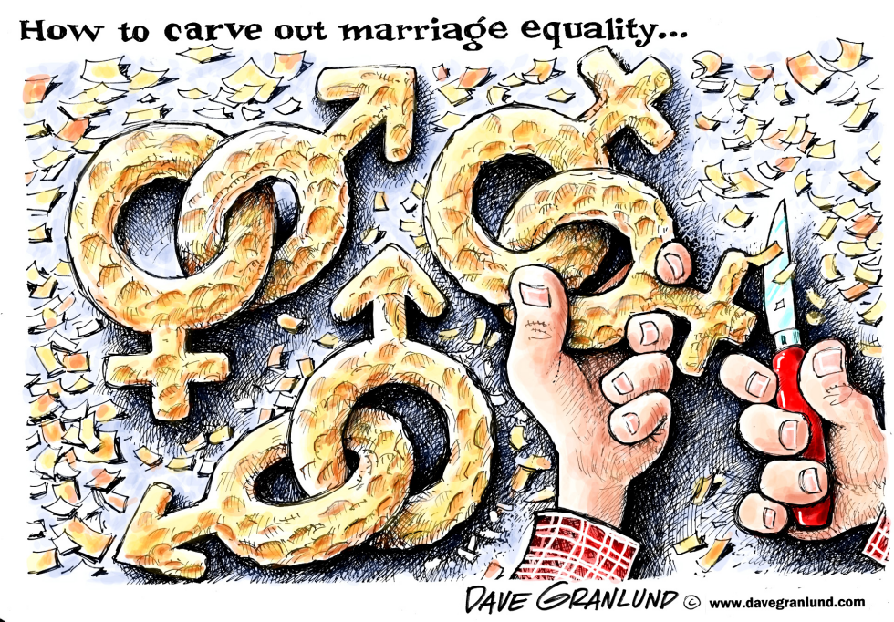  MARRIAGE EQUALITY by Dave Granlund