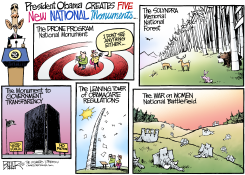 NATIONAL MONUMENTS by Nate Beeler