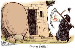 EASTER OUT OF ORDER by Rick McKee