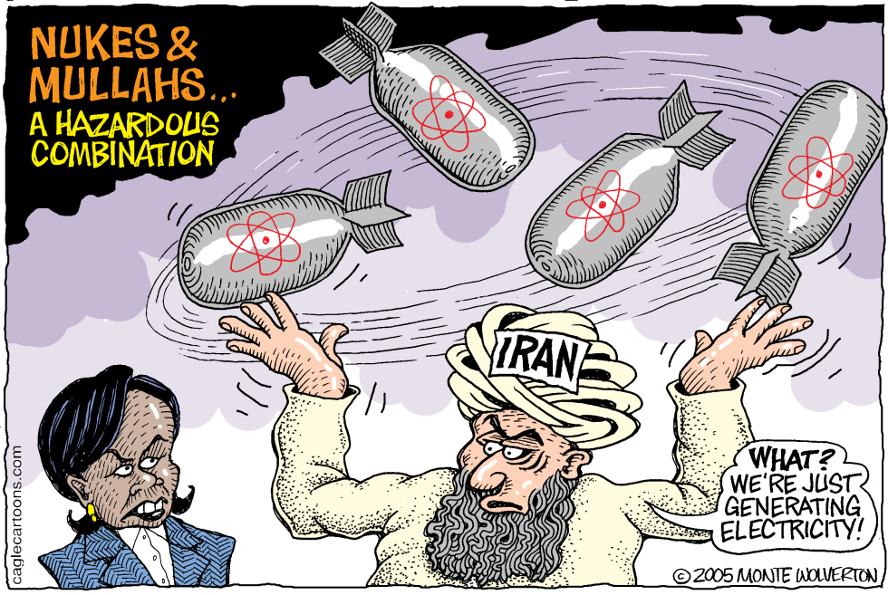  NUKES AND MULLAHS  by Wolverton