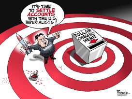 NORTH KOREA AND USA by Paresh Nath