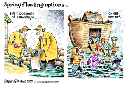 SPRING FLOODING OPTIONS by Dave Granlund