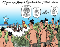 LOCAL FL PONCE DE LEON AND IMMIGRATION by Jeff Parker