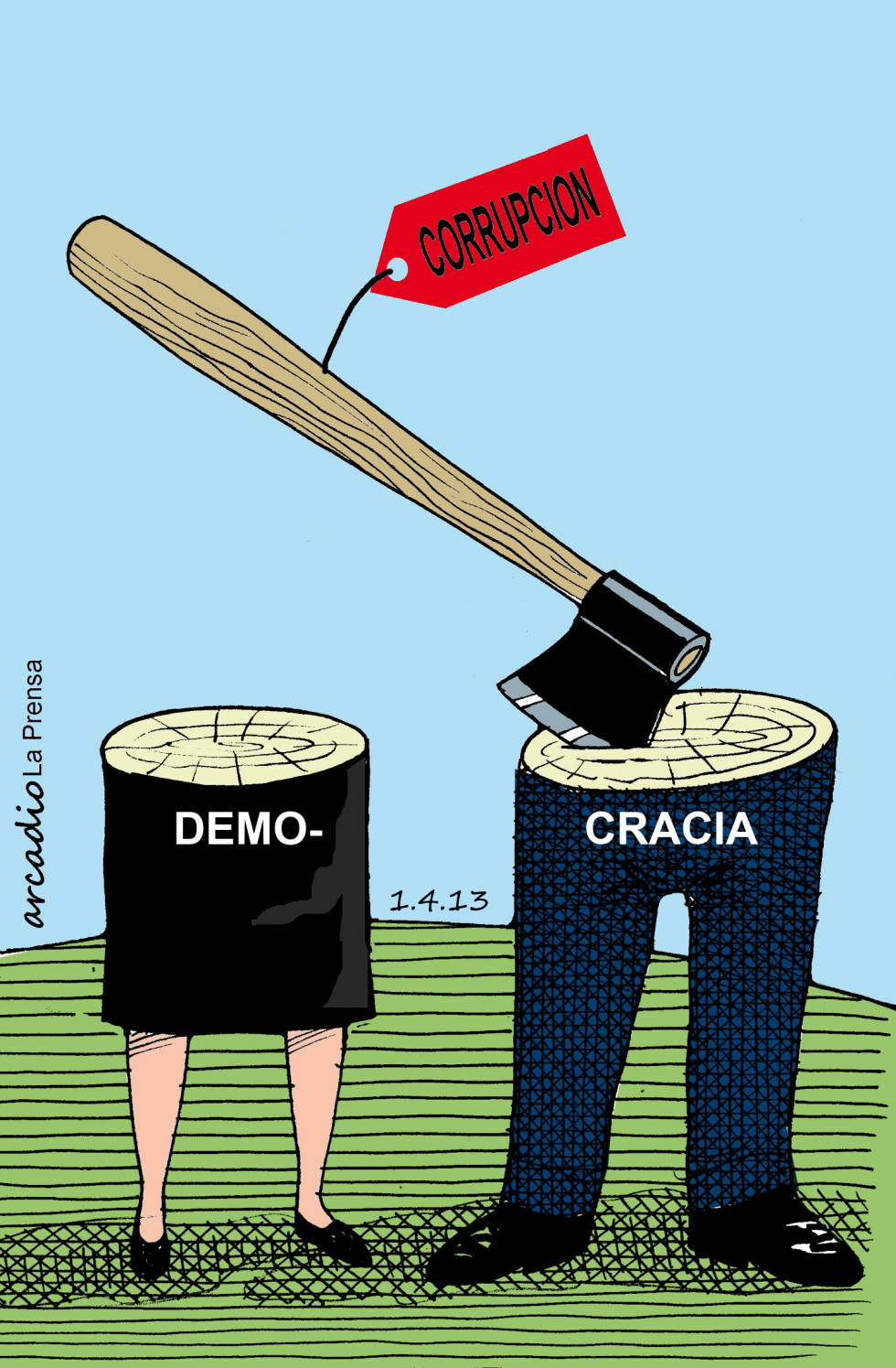  DEMOCRACIAS VíCTIMAS DE LA CORRUPCIóN by Arcadio Esquivel