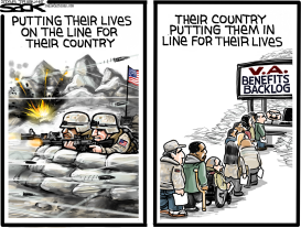 VA LINES by Steve Sack