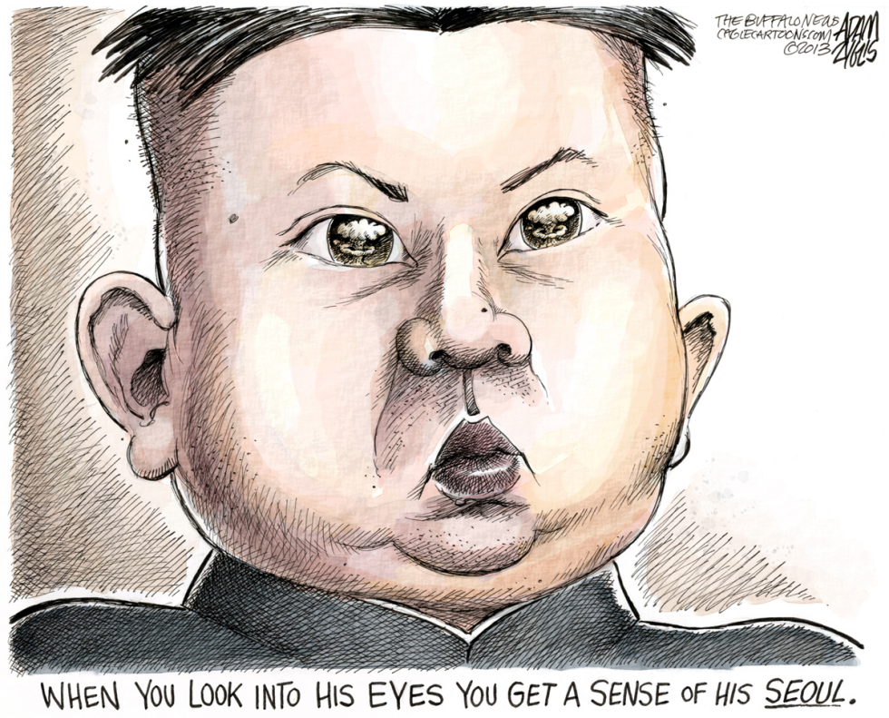  KIM JONG UN SEOUL by Adam Zyglis