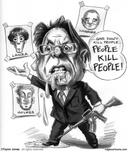 WAYNE LAPIERRE - BAD GUYS WITH GUNS by Taylor Jones