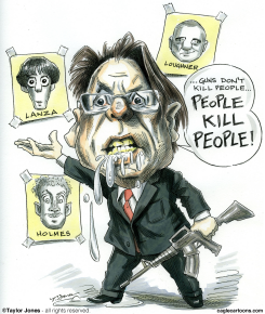 WAYNE LAPIERRE - BAD GUYS WITH GUNS  by Taylor Jones