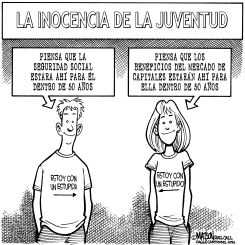 LA INOCENCIA DE LA JUVENTUD by RJ Matson