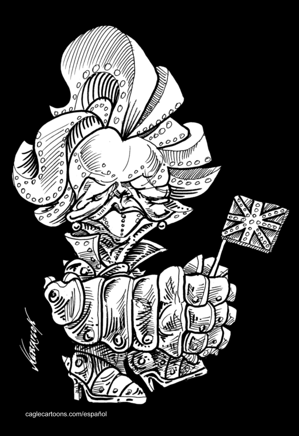  MARGARET THATCHER by Antonio Neri Licón