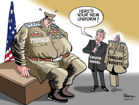 CUTS FOR PENTAGON by Paresh Nath