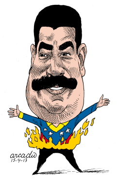 NICOLáS MADURO VEN by Arcadio Esquivel