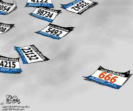 BOSTON MARATHON ATTACK by Gary McCoy