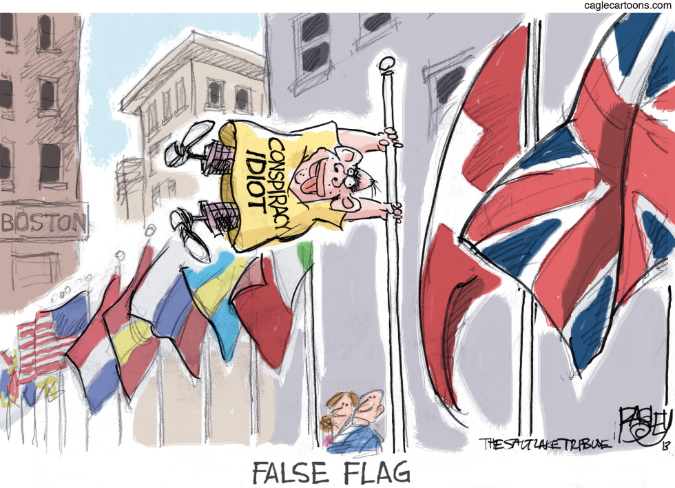  FALSE FLAG by Pat Bagley