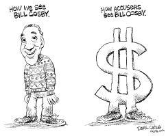 HOW WE SEE COSBY by Daryl Cagle