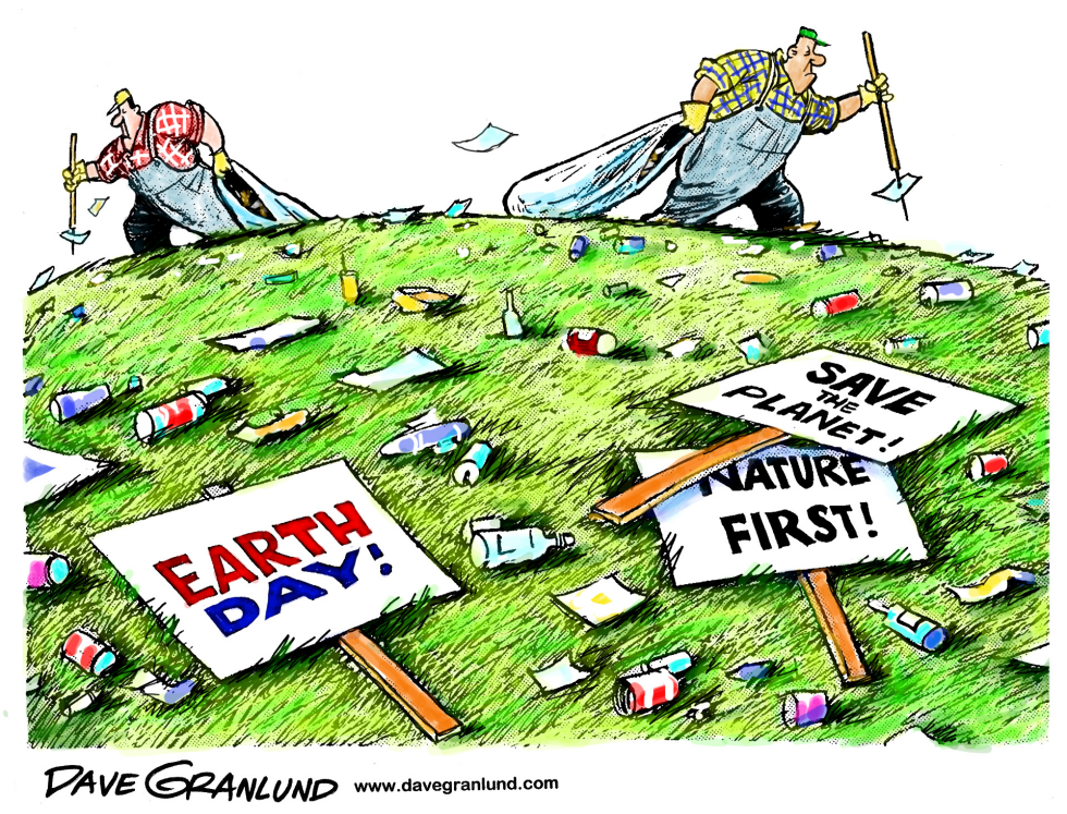  EARTH DAY by Dave Granlund