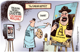 SMEAR ARTIST by Rick McKee