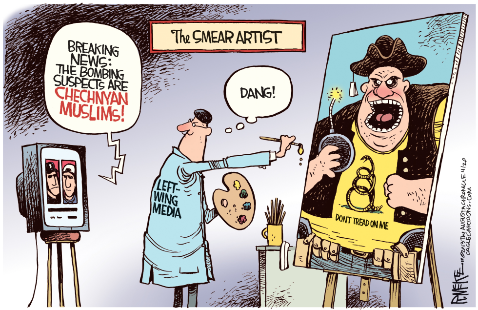  SMEAR ARTIST by Rick McKee