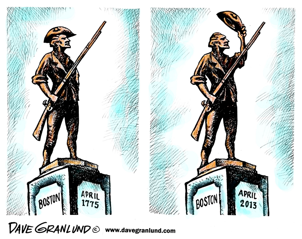  TRIBUTE TO BOSTON by Dave Granlund