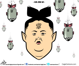 KIM JONG UN by Osama Hajjaj