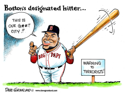 TERRORISTS AND ORTIZ EXPLETIVE by Dave Granlund