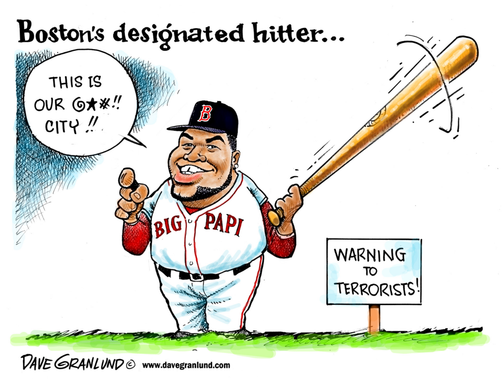  TERRORISTS AND ORTIZ EXPLETIVE by Dave Granlund