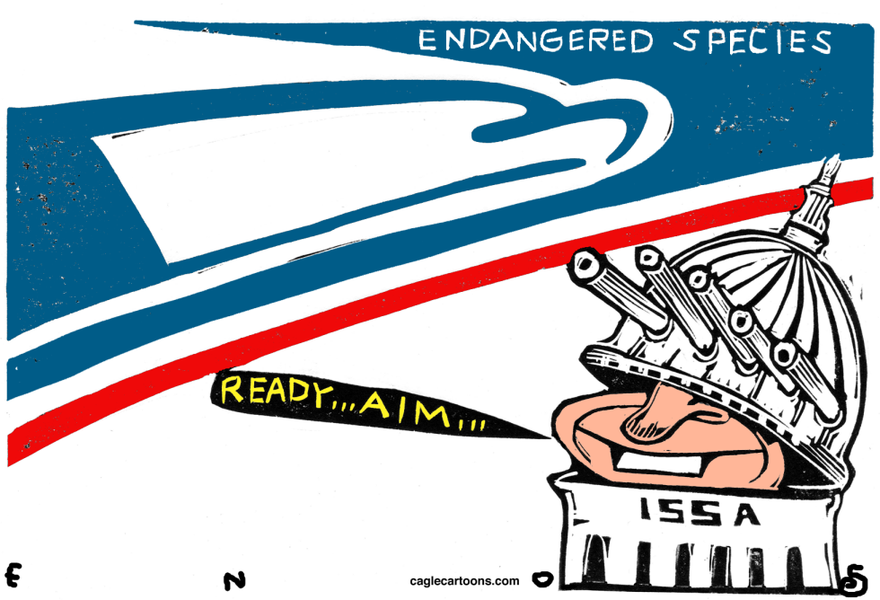  USPS UNDER FIRE by Randall Enos