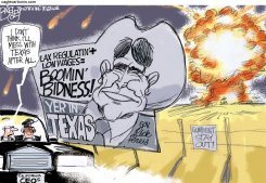 TEXAS BOOM TOWN by Pat Bagley