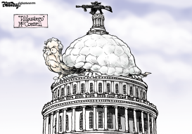 FILIBUSTERO, MCCONNELL  by Bill Day