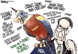 NRA PARROT   by Bill Day