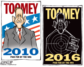 TOOMEY AND THE NRA by John Cole