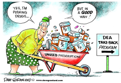 DEA DRUG TAKE-BACK PROGRAM by Dave Granlund