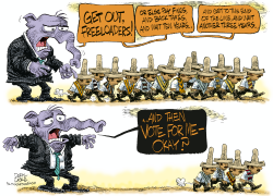 THE GOP AND THE IMMIGRATION BILL by Daryl Cagle