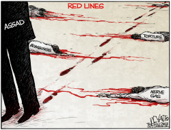 RED LINES by Christopher Weyant