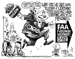 CONGRESSIONAL PRIORITIES by John Darkow